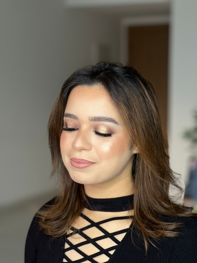 Maquillage soirée glamour - Khadija Makeup Artist